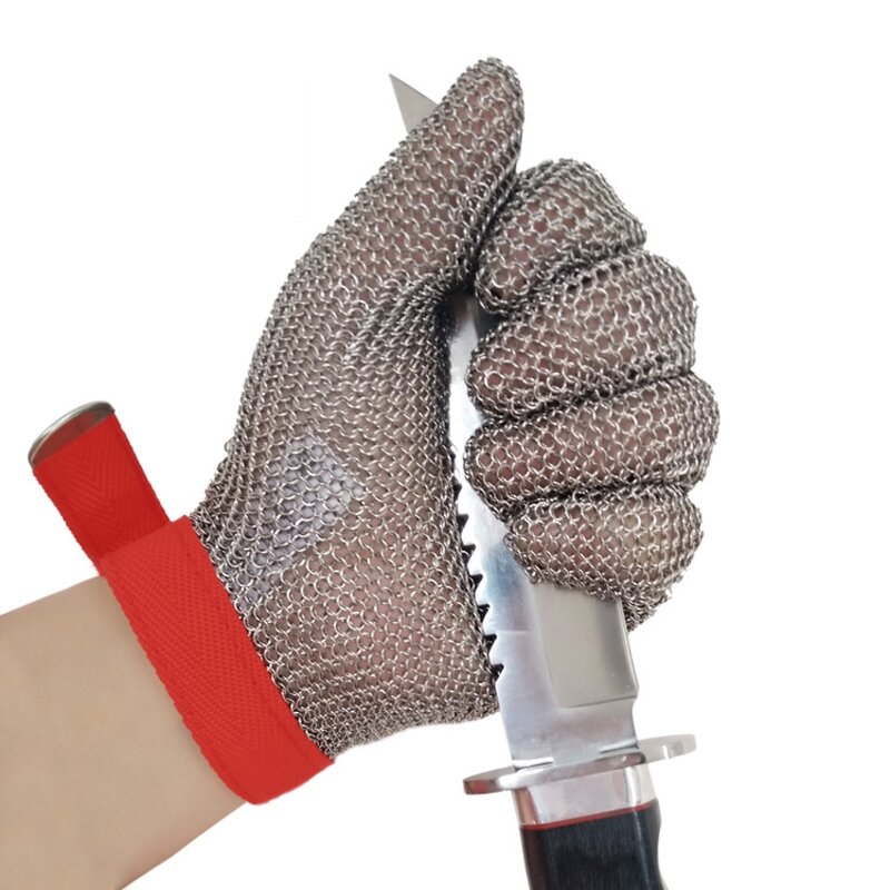 Chainmail Glove Manufacturer - Factory Hot Sale Food Grade Stainless Steel 316 S M L XL