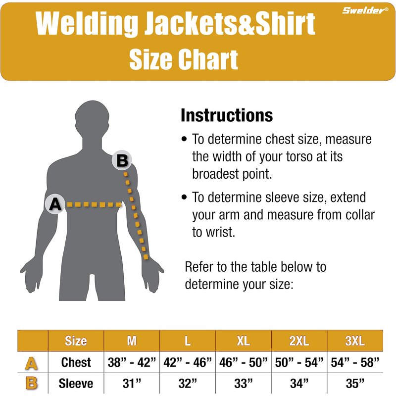 Welding Jacket Manufacturer - Swelder Premium Heavy Duty Split Cowhide Leather Flame-Resistant for Stick Welding
