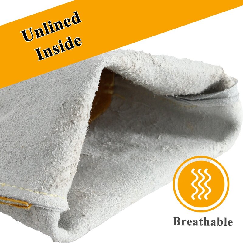 TIG Welding Gloves Manufacturer - SWELDER 14inch High Dexterity Goatskin Leather Spark-Resistant Arc