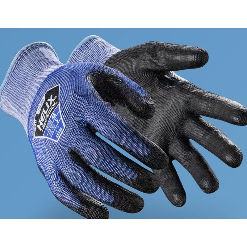 Safety Work Gloves Manufacturer - SUNSHINE A6 4X44F HPPE Fiber Anti-Cut PU Coated for Construction