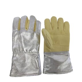Work Gloves Manufacturer - Swelder EN407 Contact Heat to 500°C Aramid & Aluminum Foil for Metallurgy