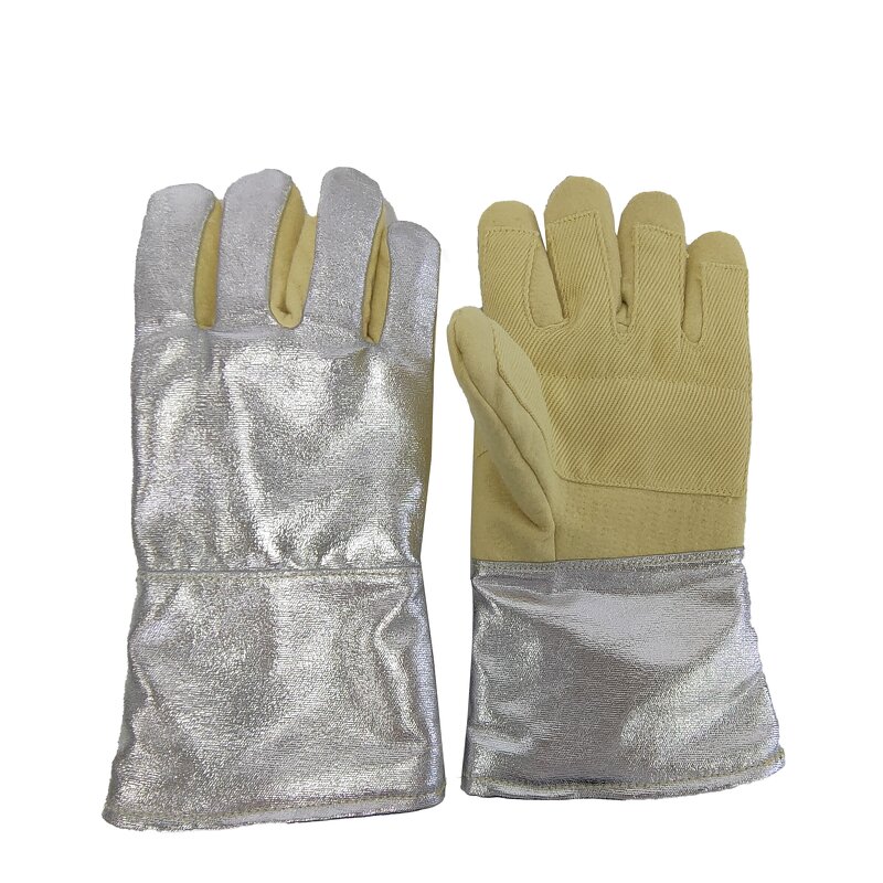Work Gloves Manufacturer - Swelder EN407 Contact Heat to 500°C Aramid & Aluminum Foil for Metallurgy