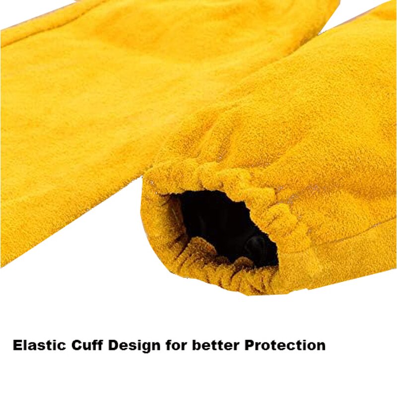 Welding Work Sleeves Manufacturer - SWELDER 2025 New Heat Flame-Resistant Heavy Duty Leather with Kevlar Liner