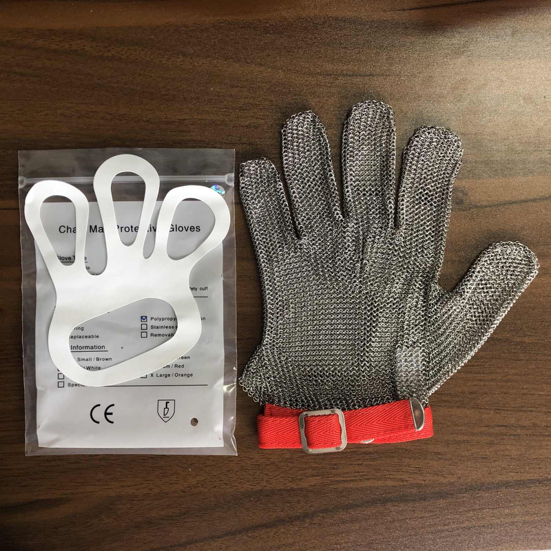Chainmail Glove Manufacturer - Factory Hot Sale Food Grade Stainless Steel 316 S M L XL