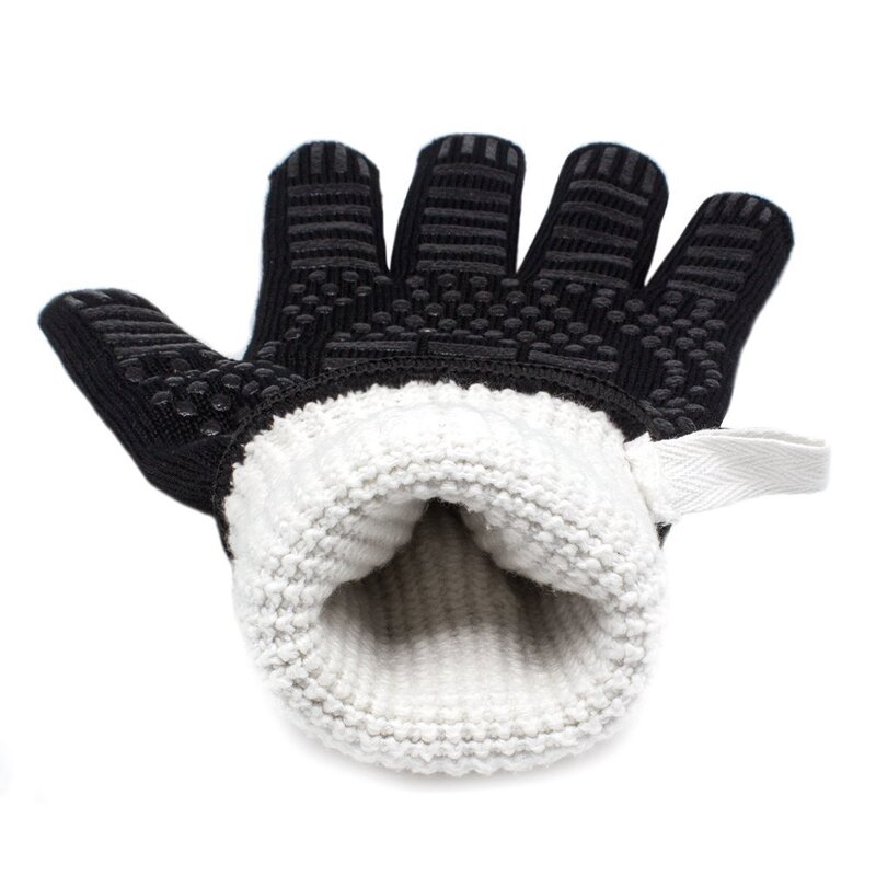 BBQ Grill Gloves Manufacturer - Swelder 932F Silicone Cotton Luvas De Grill Heat Resistant