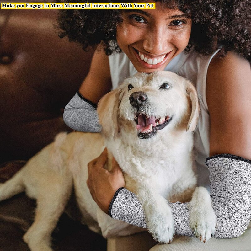 Arm Sleeves Manufacturer - SUNSHINE 45CM Level 5 Cut Resistant Arm Guard for Biting Pet Grooming Farming Sports