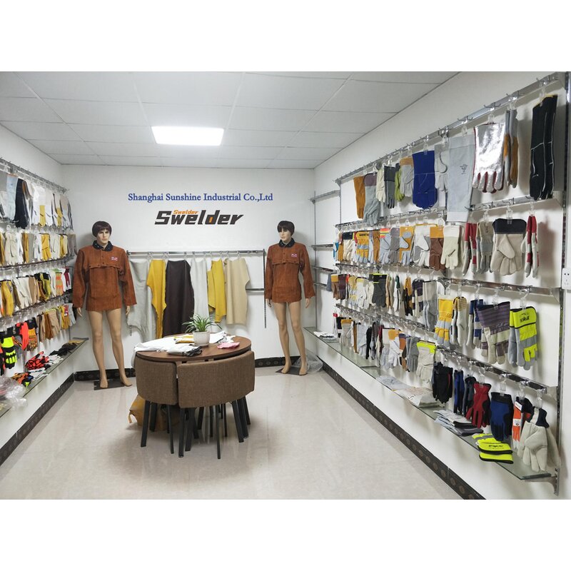 Welding Gloves Manufacturer - Swelder 14inch Hot Sell Premium Heat Resistant Yellow Cowhide Leather