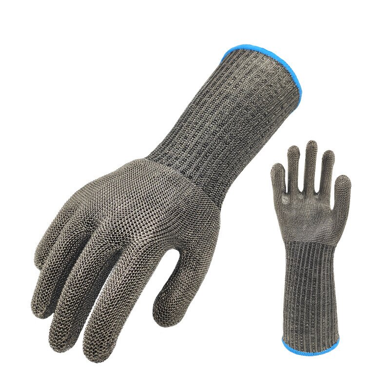 Cut Resistant Gloves Manufacturer - Sunshine 36CM Arm Protection Sleeves Level 9 316L Stainless Steel
