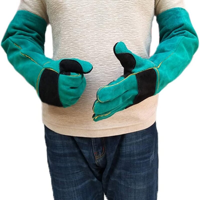 Animal Handling Gloves Manufacturer - Swelder Anti-bite/Scratch for Dog Cat Bird Parrot Pet