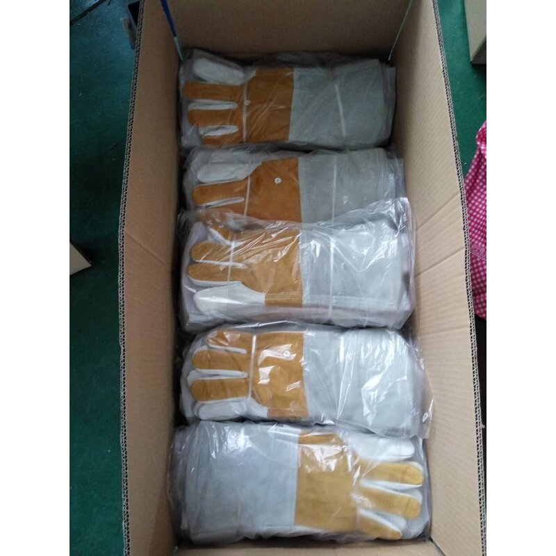 Tig Welding Gloves Manufacturer - High Dexterity Top Grain Leather 16inch Goat Skin and Cowhide