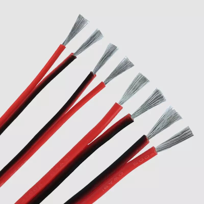 Silicone Wire Manufacturer - Fireproof Soft Parallel 8-18AWG 600V for Household Building