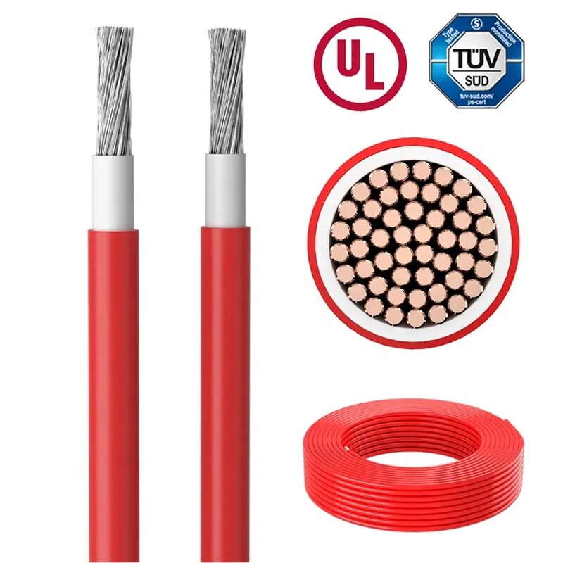 Solar Wire Manufacturer - Approval XLPE Tinned Copper 2.5-240MM PV DC Panel Cable