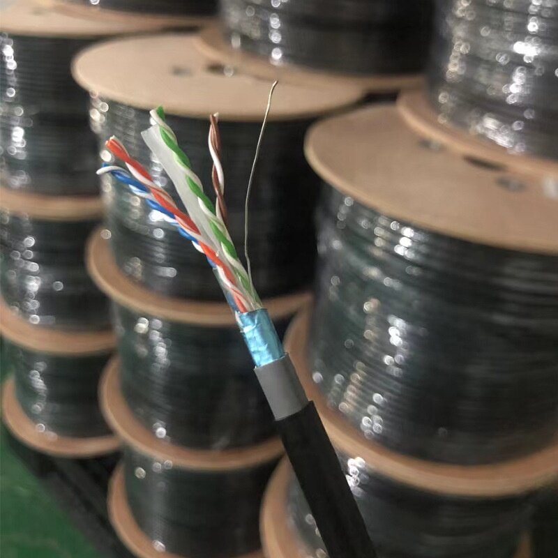 Network Cable Manufacturer - Six Types Outdoor CAT6 FTP Pure Oxygen-free Copper Overtest