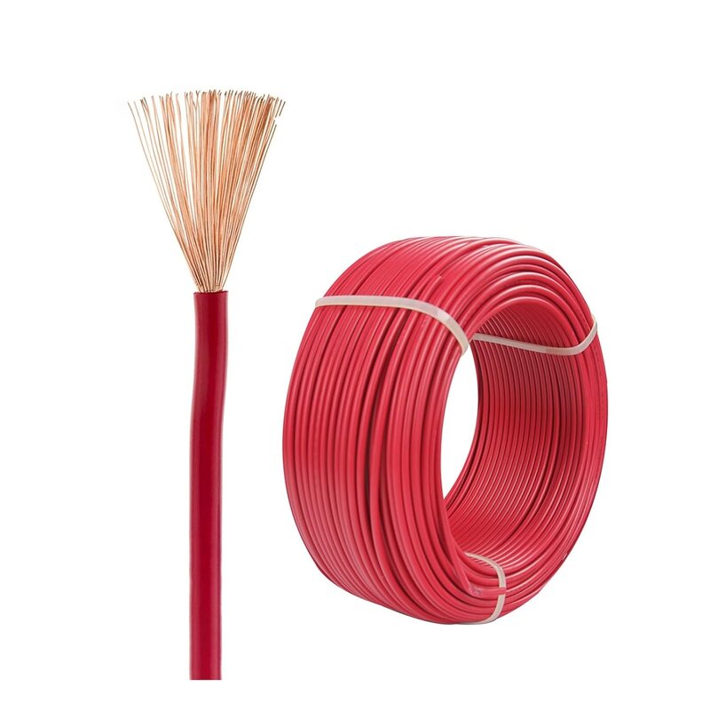 Electrical Wire Manufacturer - 2.5mm-10mm Stranded Soft Flame Retardant PVC Pure Copper