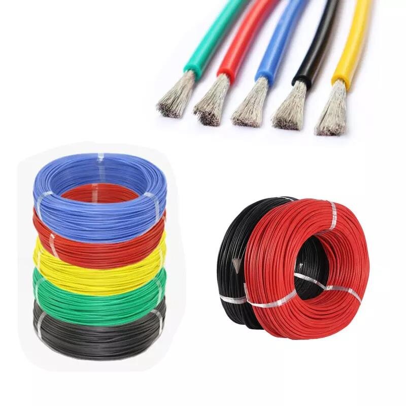 Silicone Cable Manufacturer - High Temp Super Soft Stranded Tinned 7AWG -60C-200C 600V