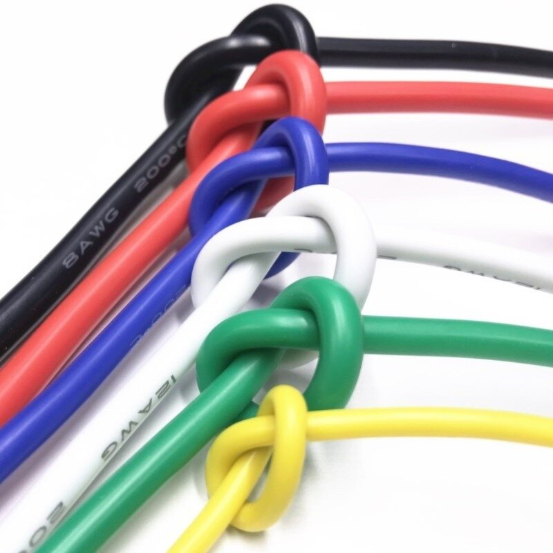 Electric Cable Manufacturer - 200 Degree Extra High Flexible Silicone Rubber AWG 4-15
