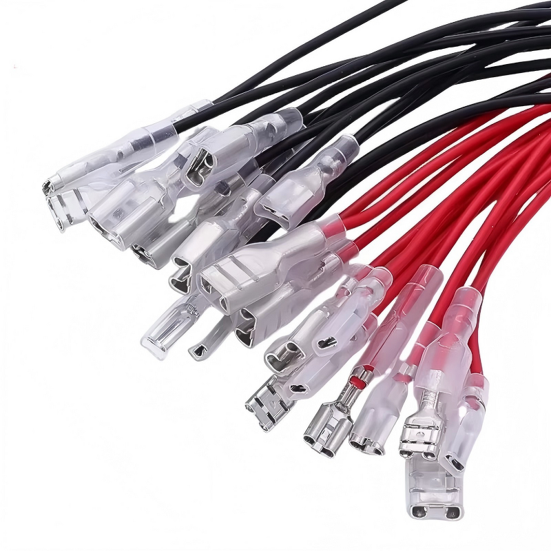 Terminal Wire Manufacturer - 2.8/4.8/6.3mm Spring Single/Double Head with Sheath 100m