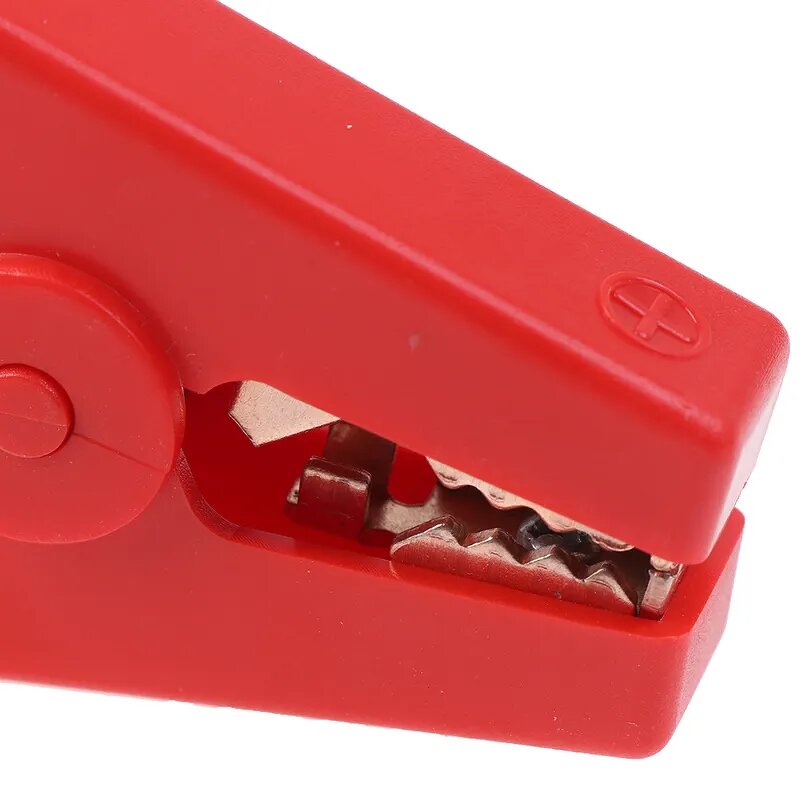 Car Battery Clip Manufacturer - Red Black Heavy Duty 100A Big Terminal Alligator
