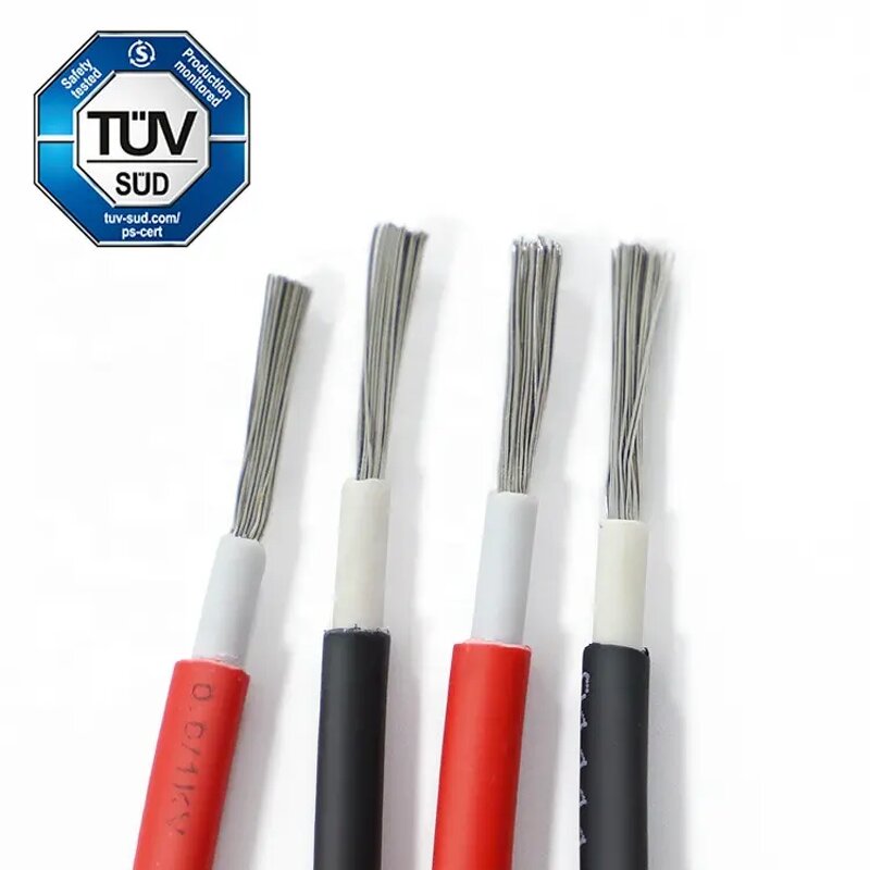 Solar Cable Manufacturer - Certification XLPO Tinned Copper 1000V 1500V 2.5-10mm PV