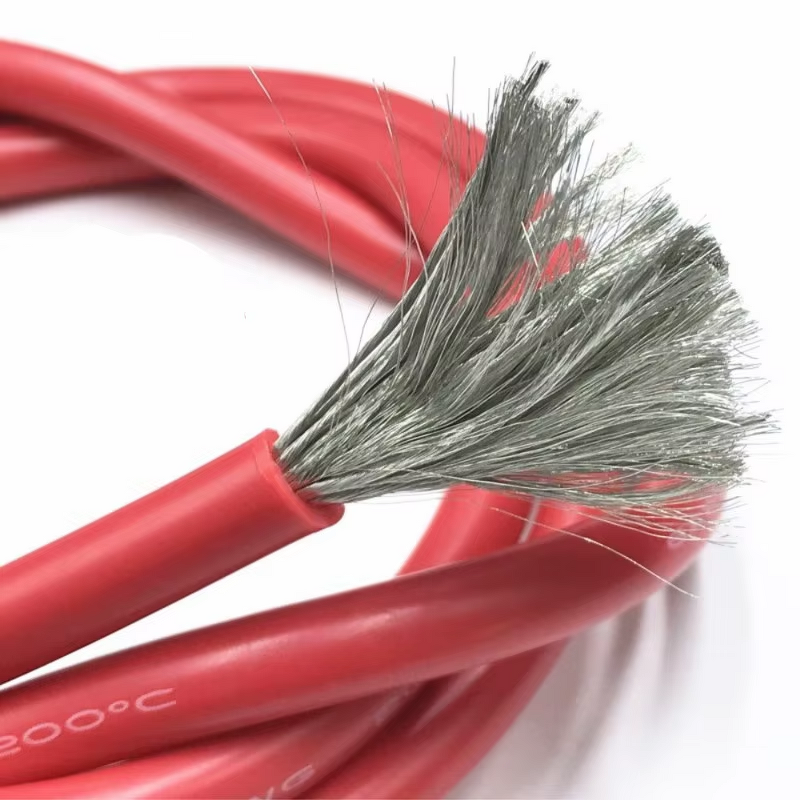 Automotive Wiring Manufacturer - Free Shipping Silicone Red Black Wire 8-18AWG for Car Battery