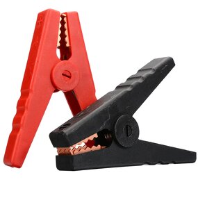 Car Battery Clip Manufacturer - Red Black Heavy Duty 100A Big Terminal Alligator