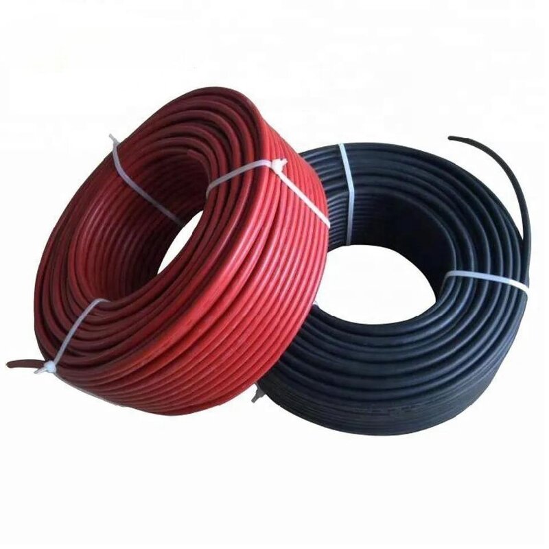 Solar DC Cables Manufacturer - 1500V H1Z2Z2-K 1X6 1X4 Tinned Copper XLPO PV Wire