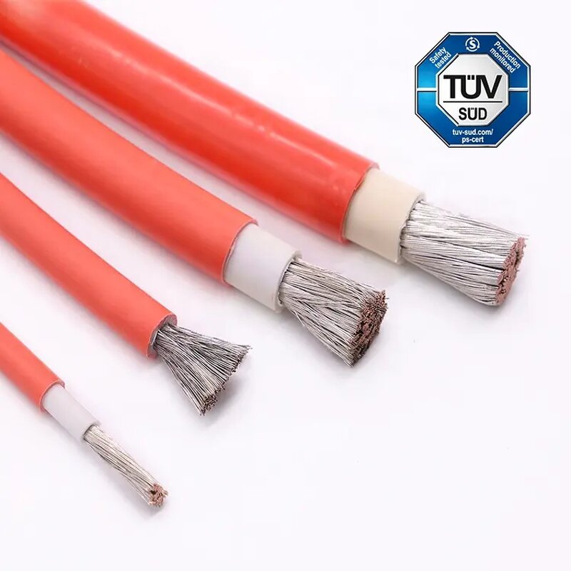 Solar DC Cables Manufacturer - 1500V H1Z2Z2-K 1X6 1X4 Tinned Copper XLPO PV Wire