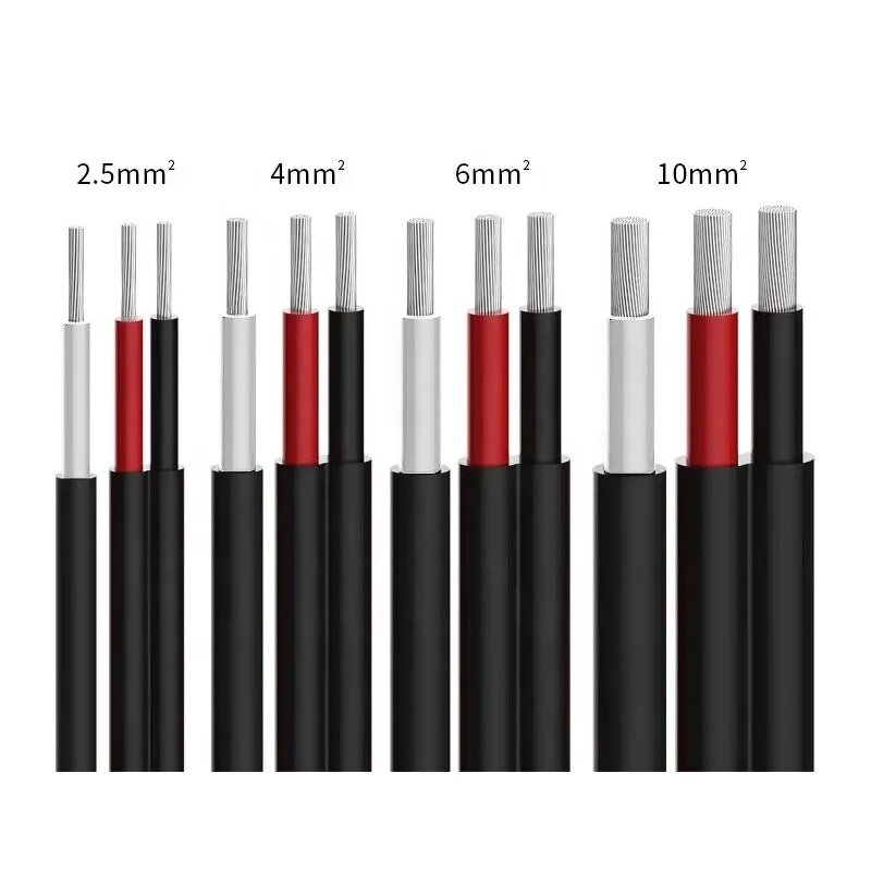 Solar Cable Manufacturer - Certification XLPO Tinned Copper 1000V 1500V 2.5-10mm PV