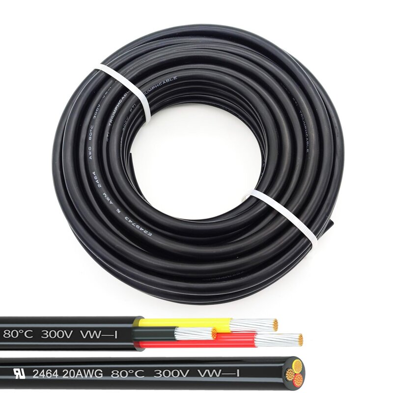 Silicone Wire Manufacturer - 20AWG Stranded Copper High Temp Soft 0.08mm Tin for RC