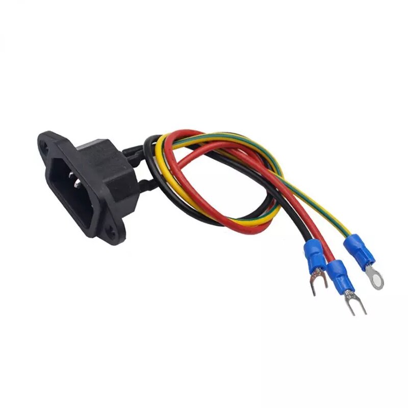 Wiring Harness Manufacturer - Injection Molding AC Three-Vertical Plug 4 Sq for EV