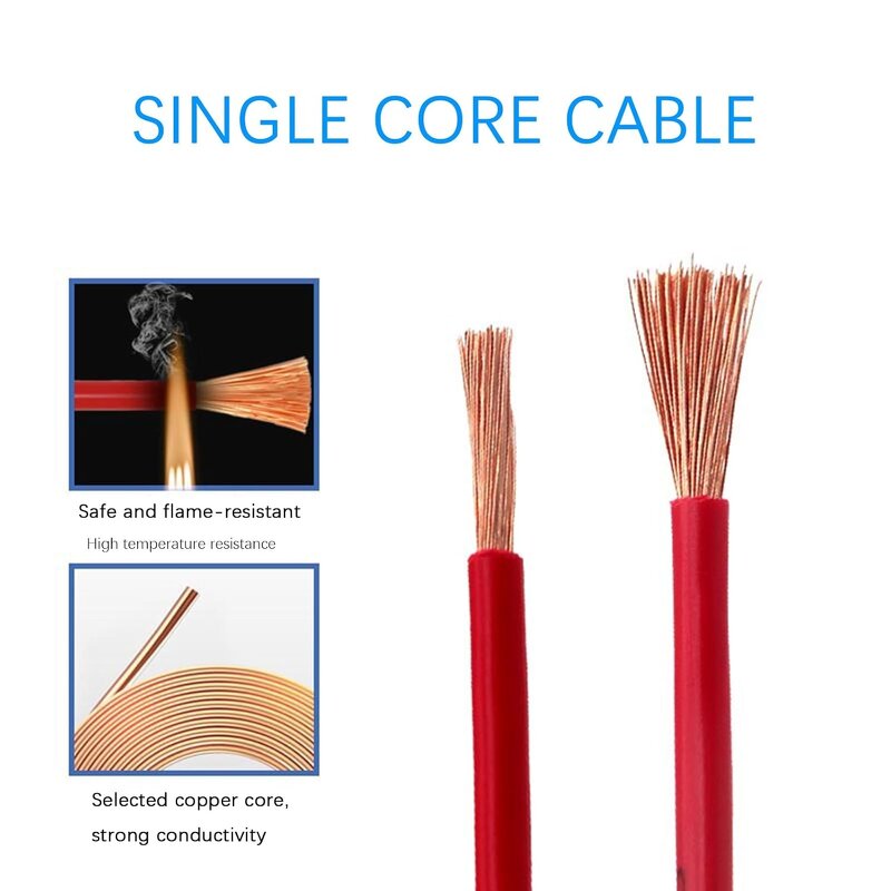 Electrical Wire Manufacturer - 2.5mm-10mm Stranded Soft Flame Retardant PVC Pure Copper