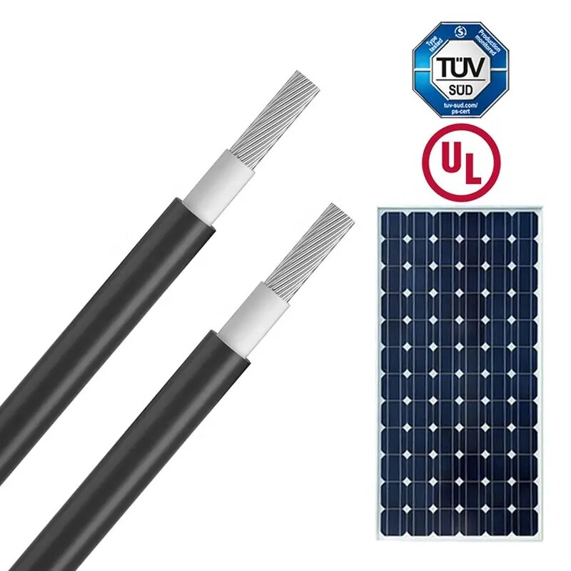 Solar Wire Manufacturer - Approval XLPE Tinned Copper 2.5-240MM PV DC Panel Cable