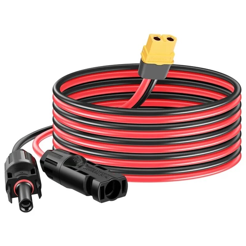 Solar Extension Cable Manufacturer - IP67 Waterproof 12AWG Solar to XT60 Adapter