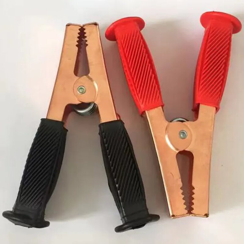 Crocodile Clamp Manufacturer - 1000A Heavy Duty Pure Copper for Car Jumper Cable Ends