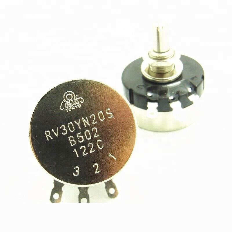 Volume Potentiometer - B100K B104 100K 25mm Handle Stereo Volume Control