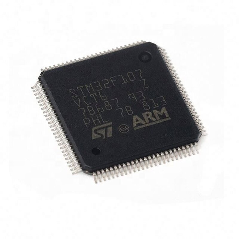 MCU IC Manufacturer - STM32F107Vct6 32-Bit 256Kb Flash 100-Pin LQFP Arm M3