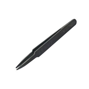 ESD Tweezers Manufacturer - Conductive Black Plastic for Industrial Manufacturing