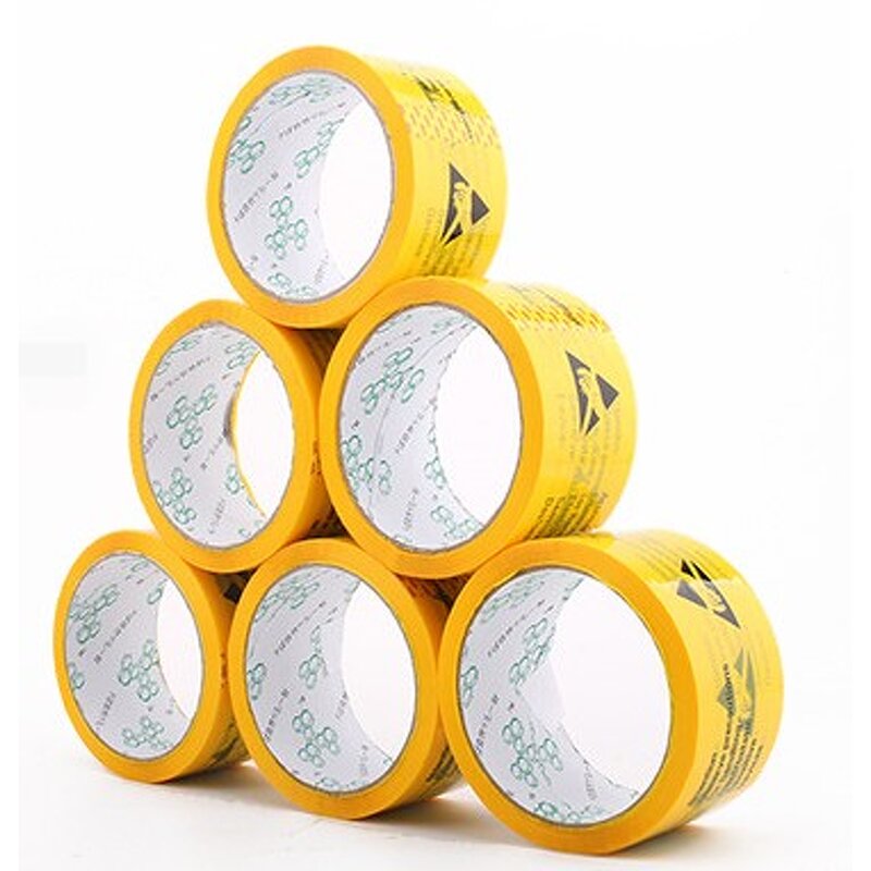 ESD Warning Tape Manufacturer - 33M Length PVC for Protected Area Floor & Wall Custom Logo