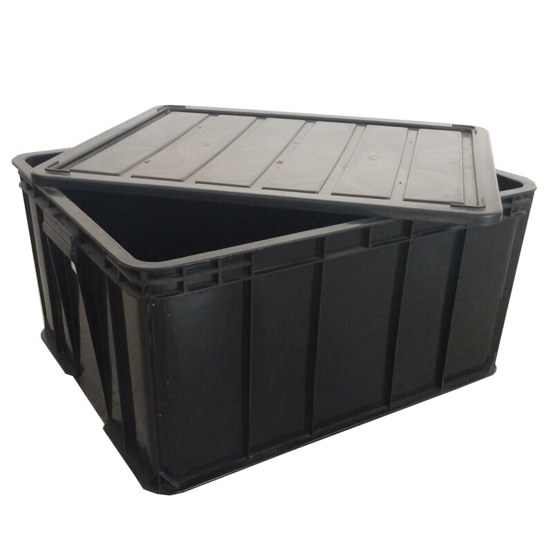 ESD Tote Manufacturer - Conductive Cleanroom Plastic Packaging Clamshell Eco Friendly