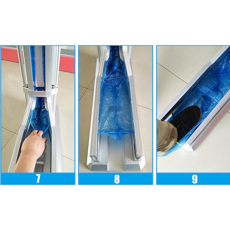 Shoe Cover Dispenser Manufacturer - SK-CM-W1 Automatic for Cleanroom Use