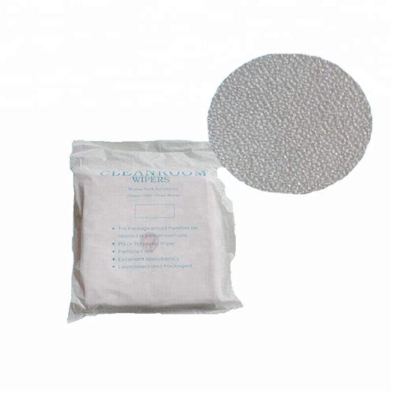 Cleanroom Wiper Manufacturer - High Absorbency Polyester Microfiber Wip-1009d 110gsm