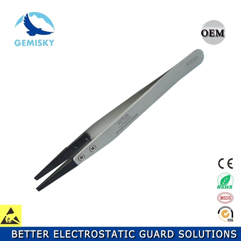 Tweezer Manufacturer - High Quality Stainless Steel Reverse Action Cross Lock for Watch Jewelry