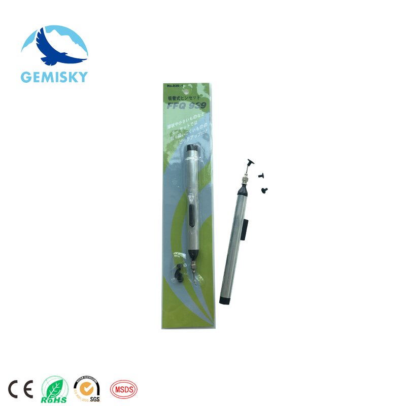 ESD Suction Pen Manufacturer - Anti Static IC Vacuum with 3 Suction Headers for Strong Pickup