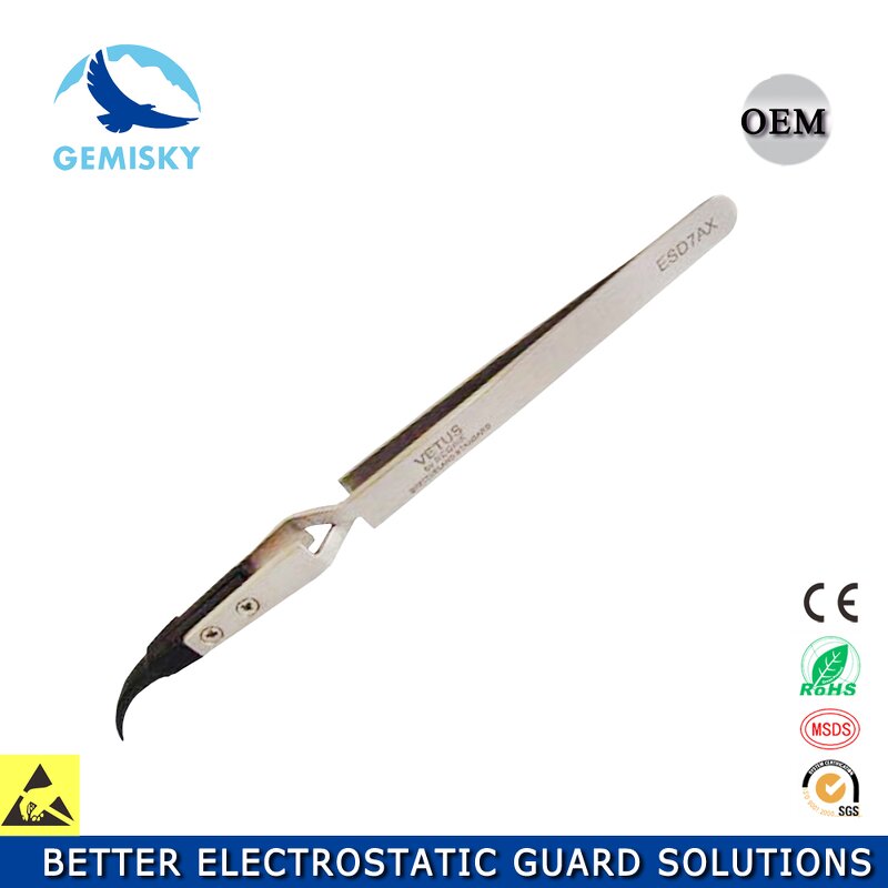 Tweezer Manufacturer - High Quality Stainless Steel Reverse Action Cross Lock for Watch Jewelry