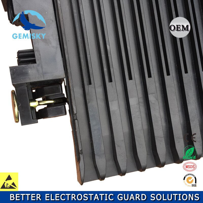 ESD PCB Storage Rack Manufacturer - 535*460*570mm Metal Wire Shelf for SMT Industrial