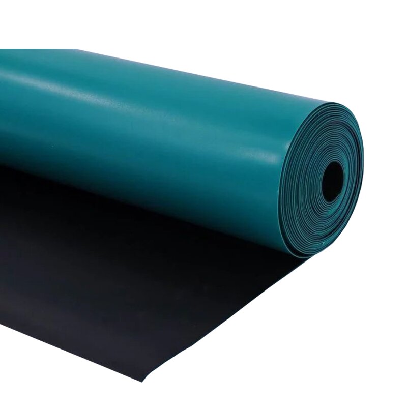 ESD Mat Manufacturer - Delivery Fast Rubber Green for Workshop Glossy or Dull Surface