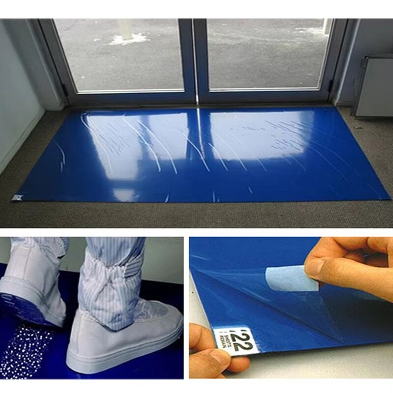 ESD Sticky Mat Manufacturer - Anti-static Blue Hospital Clean Room Nidy with Frame