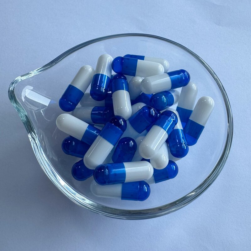 Enteric Coated Capsules - Size 00 0 1 HPMC Vegetable Vegan Pharmaceutical Empty Capsule