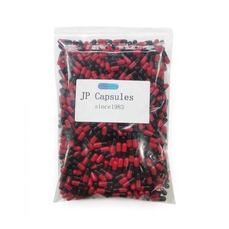 Gelatin Capsules Manufacturer - Size 00 0-2 Red White Blue 1000Pcs 10000Pcs Hard Shells