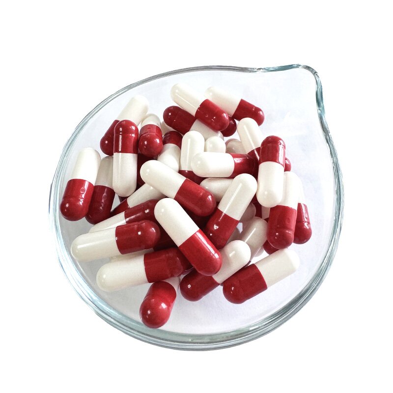 HPMC Capsules Manufacturer - Size 0 Yellow Vegetable Empty Veggie Capsules for Herbs